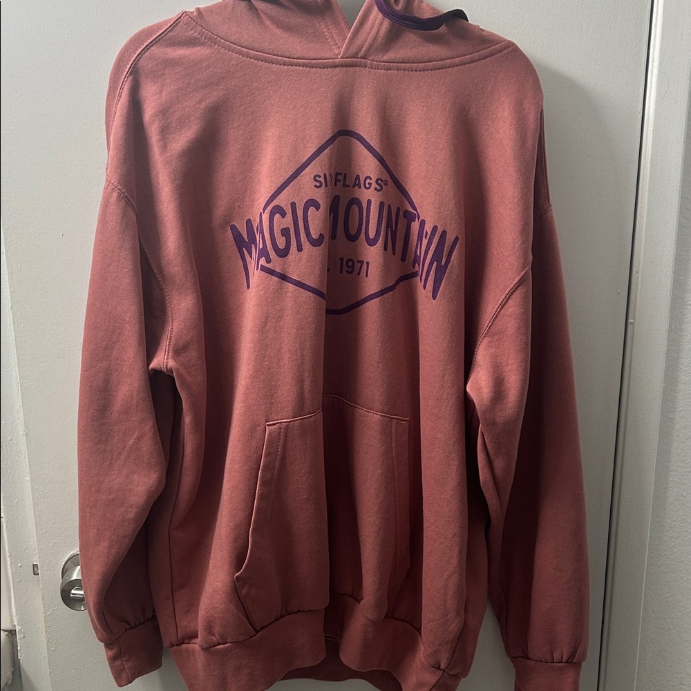 Magic Mountain Women's Hoodie - Red